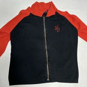 Women’s Harley Davidson zip up jacket size Large.